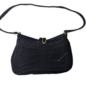 Black Velvet Purse